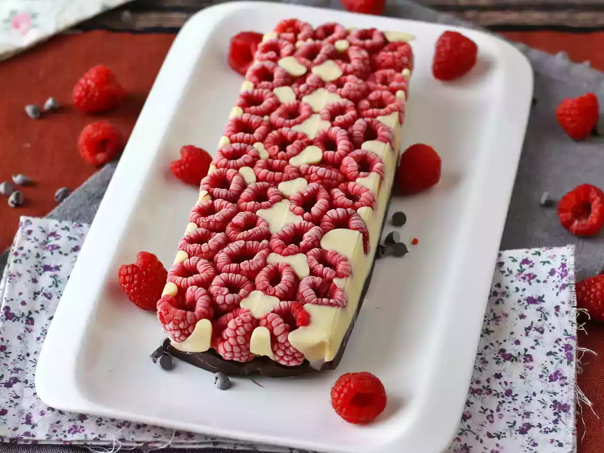 Barra de chocolate no estilo Franuí com framboesa e chocolate! - foto 4
