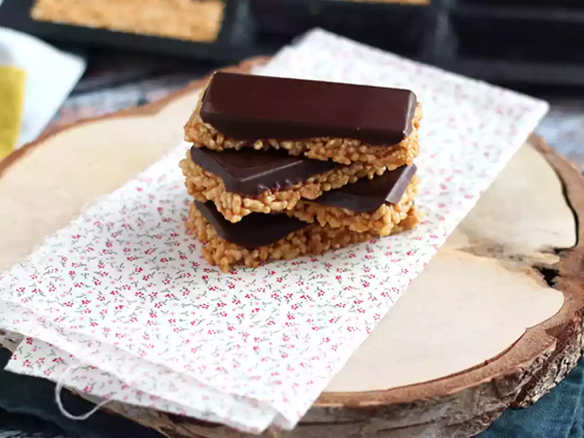 Barras de cereais- Arroz tufado e Chocolate - foto 4