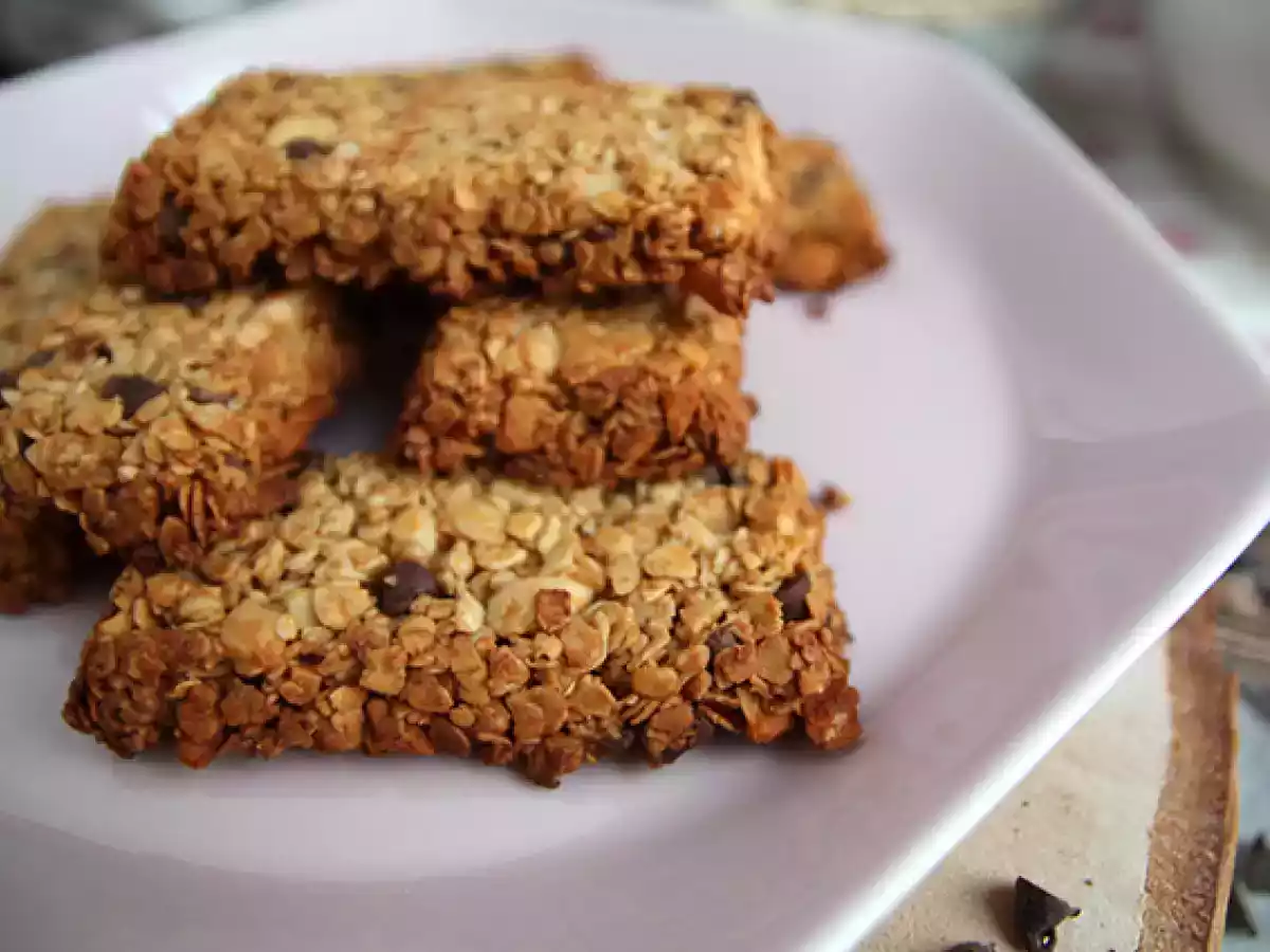 Barras de cereais (chocolate e amêndoas) - foto 4