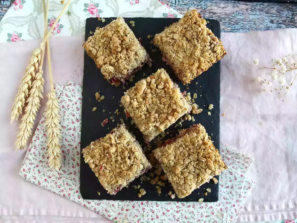 Barras de crumble sabor framboesa - foto 2