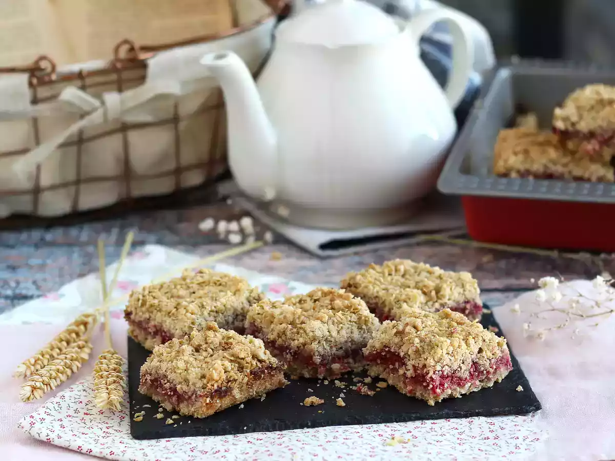 Barras de crumble sabor framboesa - foto 4