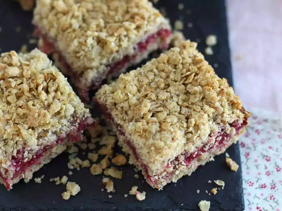 Barras de crumble sabor framboesa - foto 5