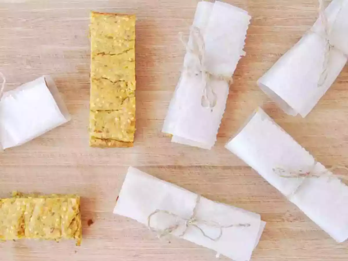 Barritas Energéticas de Batata Doce e Millet Puff - foto 3