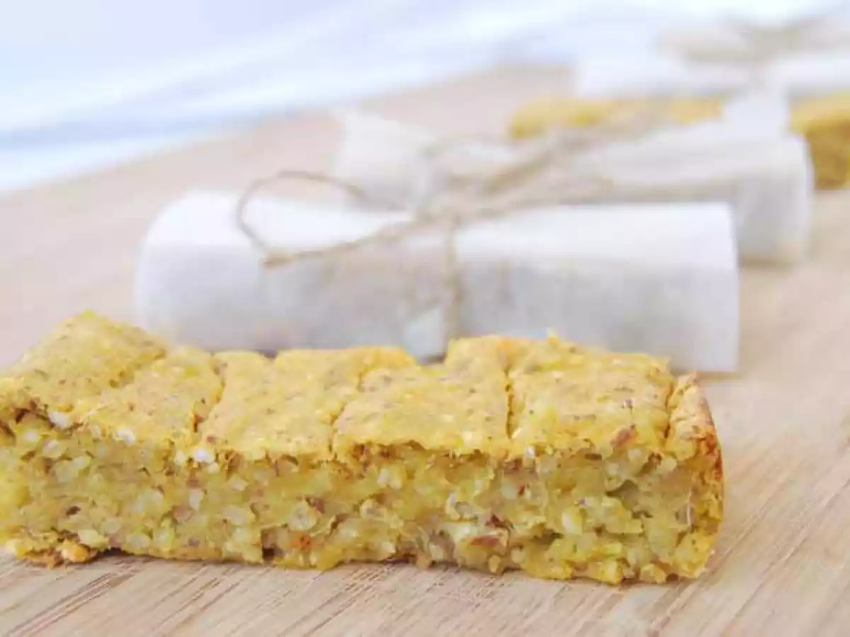 Barritas Energéticas de Batata Doce e Millet Puff - foto 5