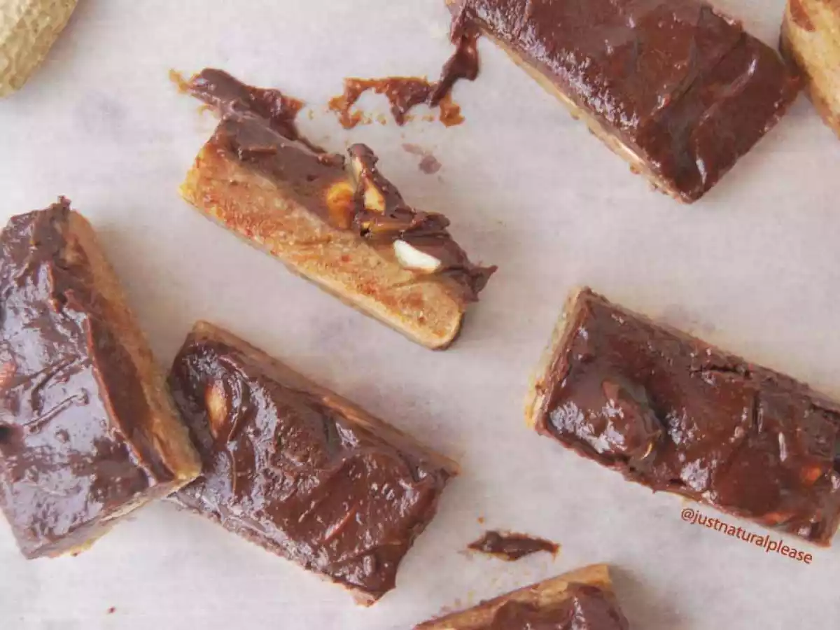 Barritas Snickers Veganas Crudívoras - foto 4