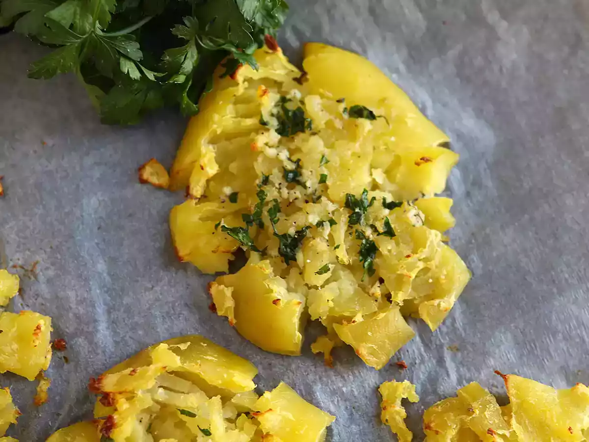 Batata a murro no forno - foto 2