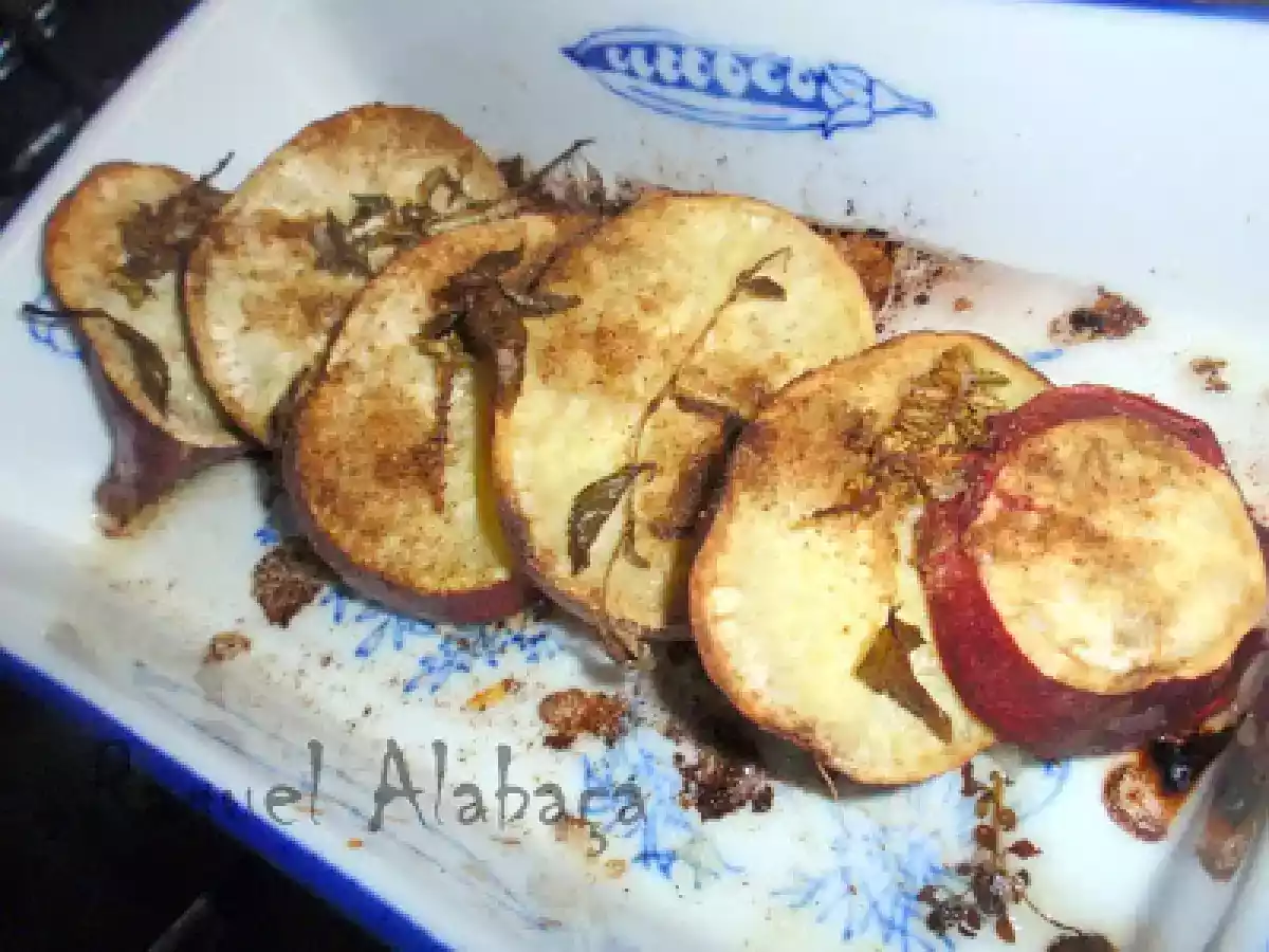 Batata Doce aromatizada com Cardamomo, Tomilho e Menta - foto 2