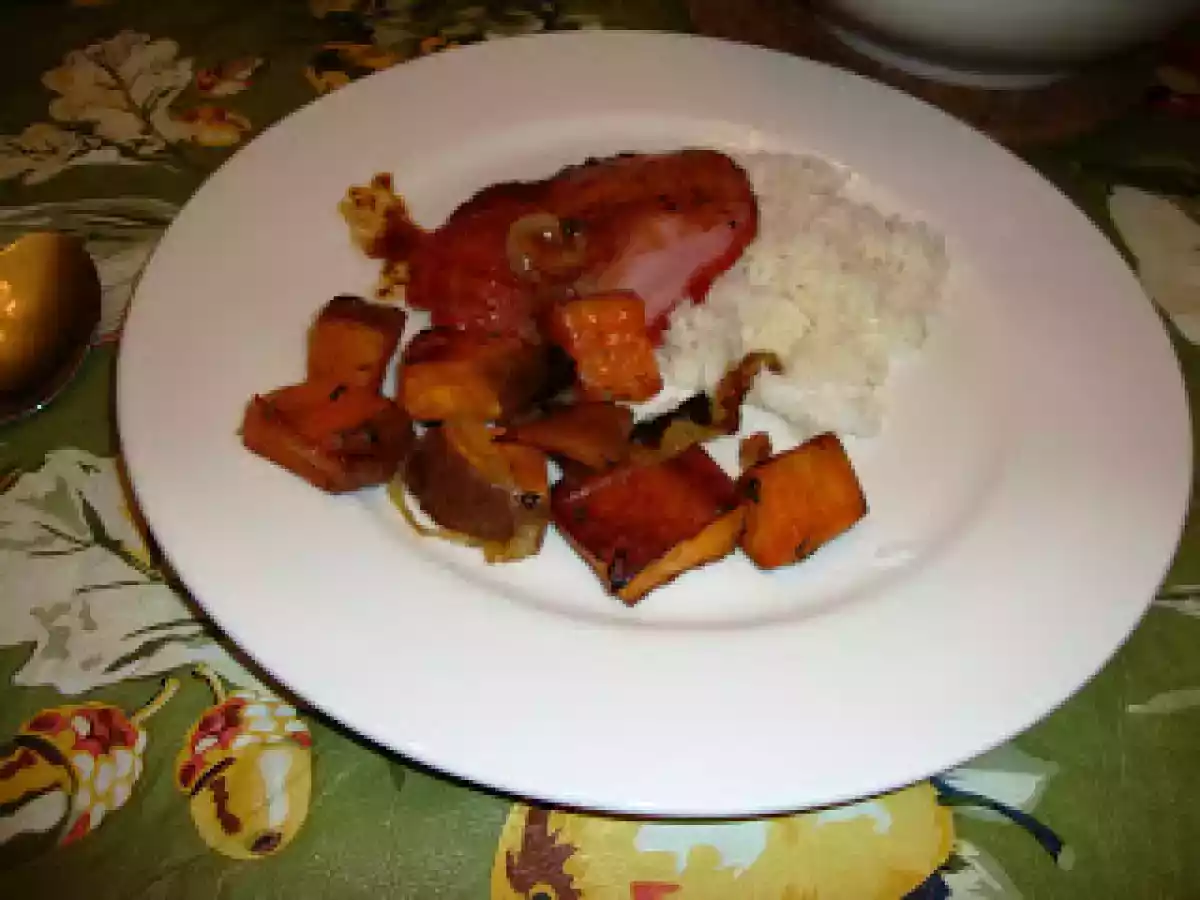 Batata Doce no Forno