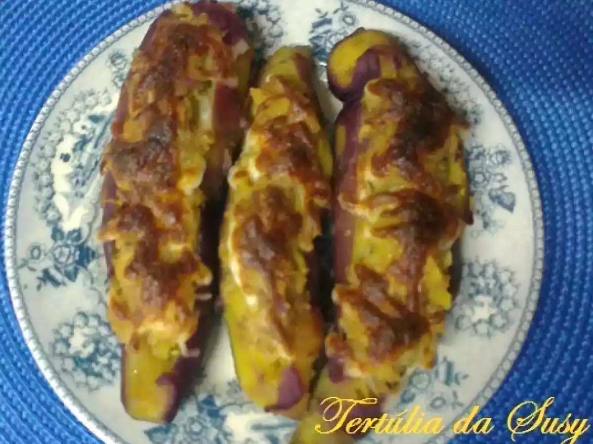 Batata-doce recheada com alheira - foto 2