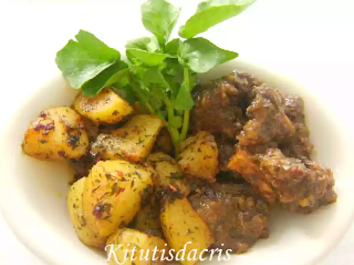 Batata Doré a Minha Moda e Costela na Cerveja