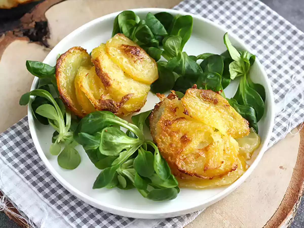 Batata gratinada, estilo dauphinois