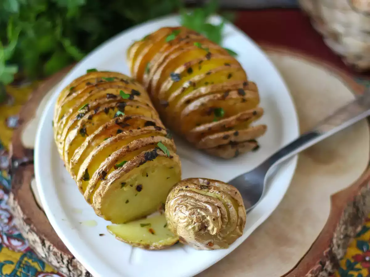 Batata Hasselback na Air Fryer: receita fácil, crocante e cheia de sabor - foto 3