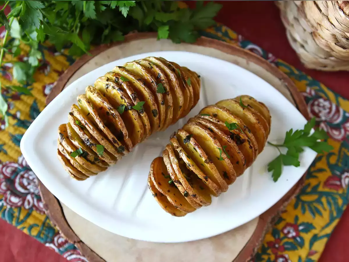 Batata Hasselback na Air Fryer: receita fácil, crocante e cheia de sabor - foto 7