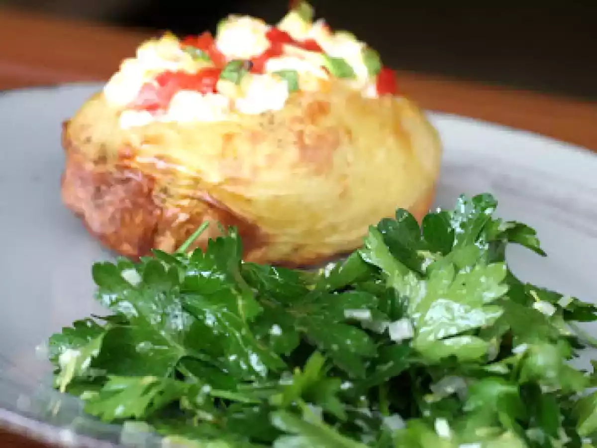 Batata Recheada com Abobrinha e Chèvre - foto 3