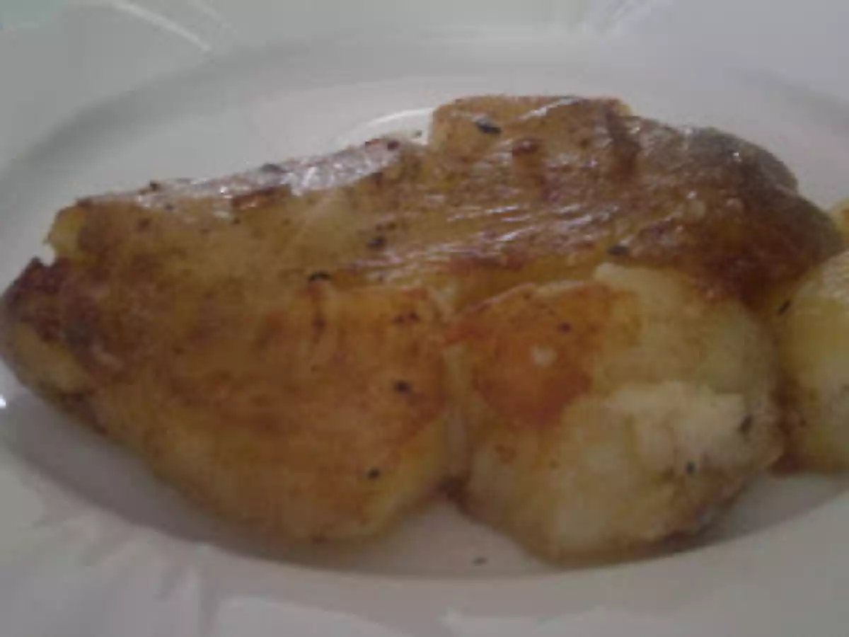 Batatas Amassadas ou Hamburguer de Batata