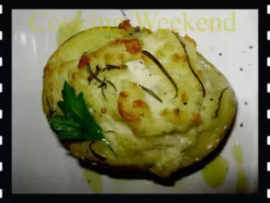 Batatas Assadas com Creme de Gorgonzola e Requeijão - foto 2