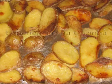 Batatas assadas no forno