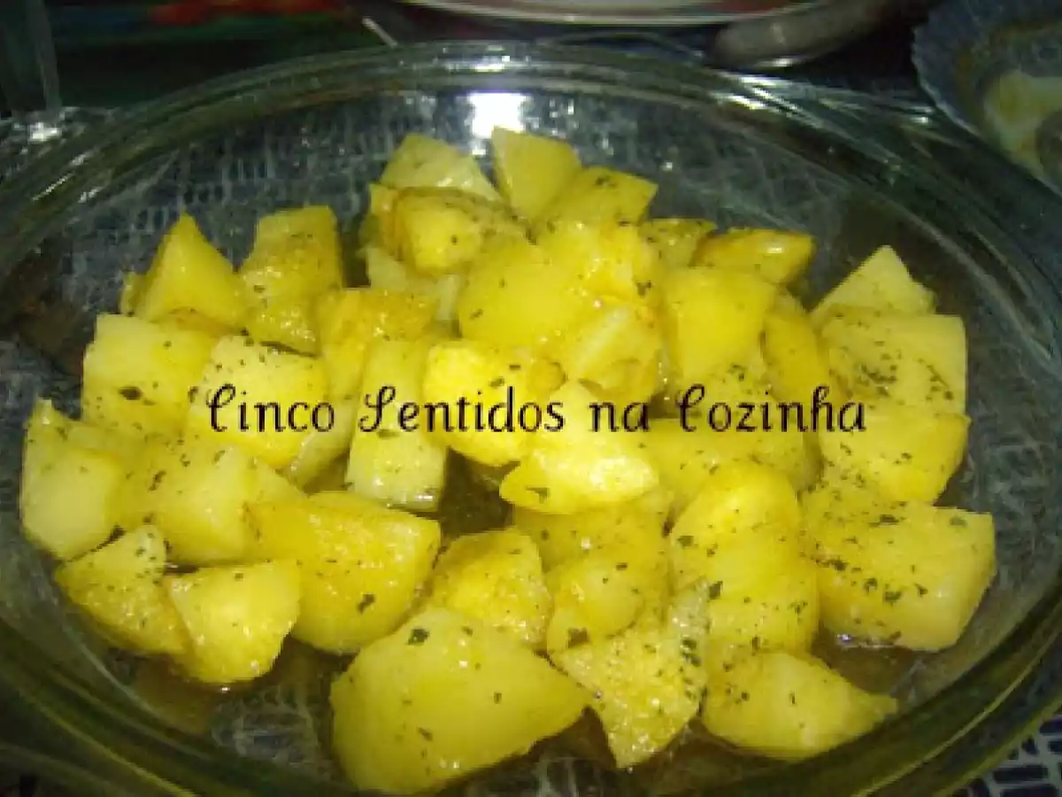 Batatas assadas no microondas - foto 2