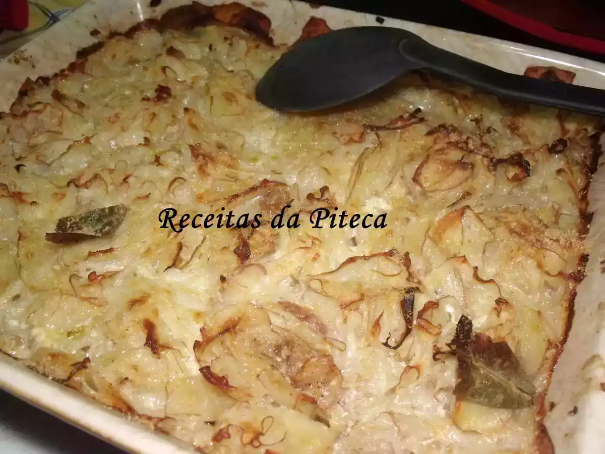 Batatas dauphinoise rápidas do Jamie