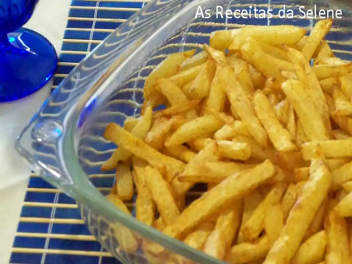 Batatas Fritas com Paprica e Pimenta Caiena - Actifry