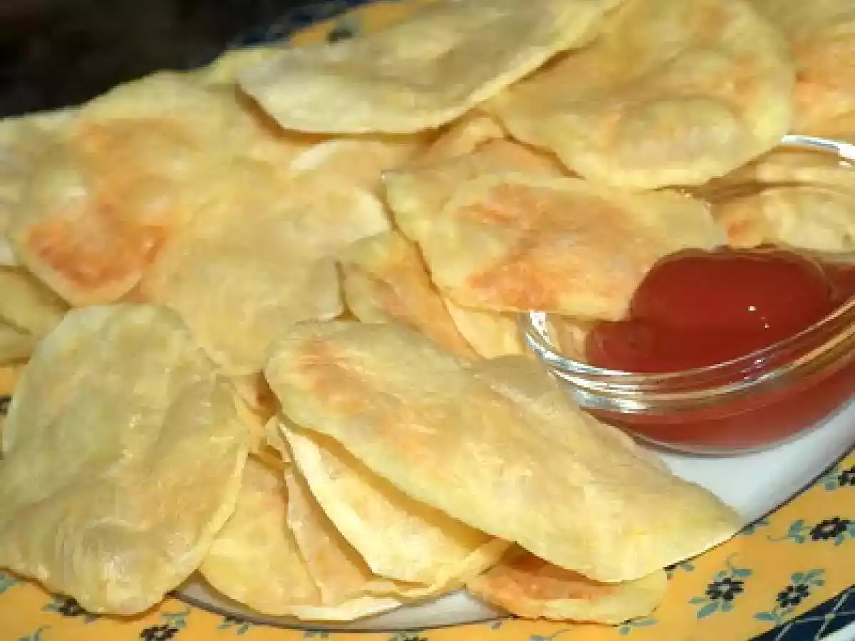 BATATAS FRITAS NO MICROONDAS