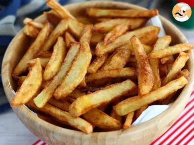 Batatas fritas sequinhas e crocantes - Receita Petitchef