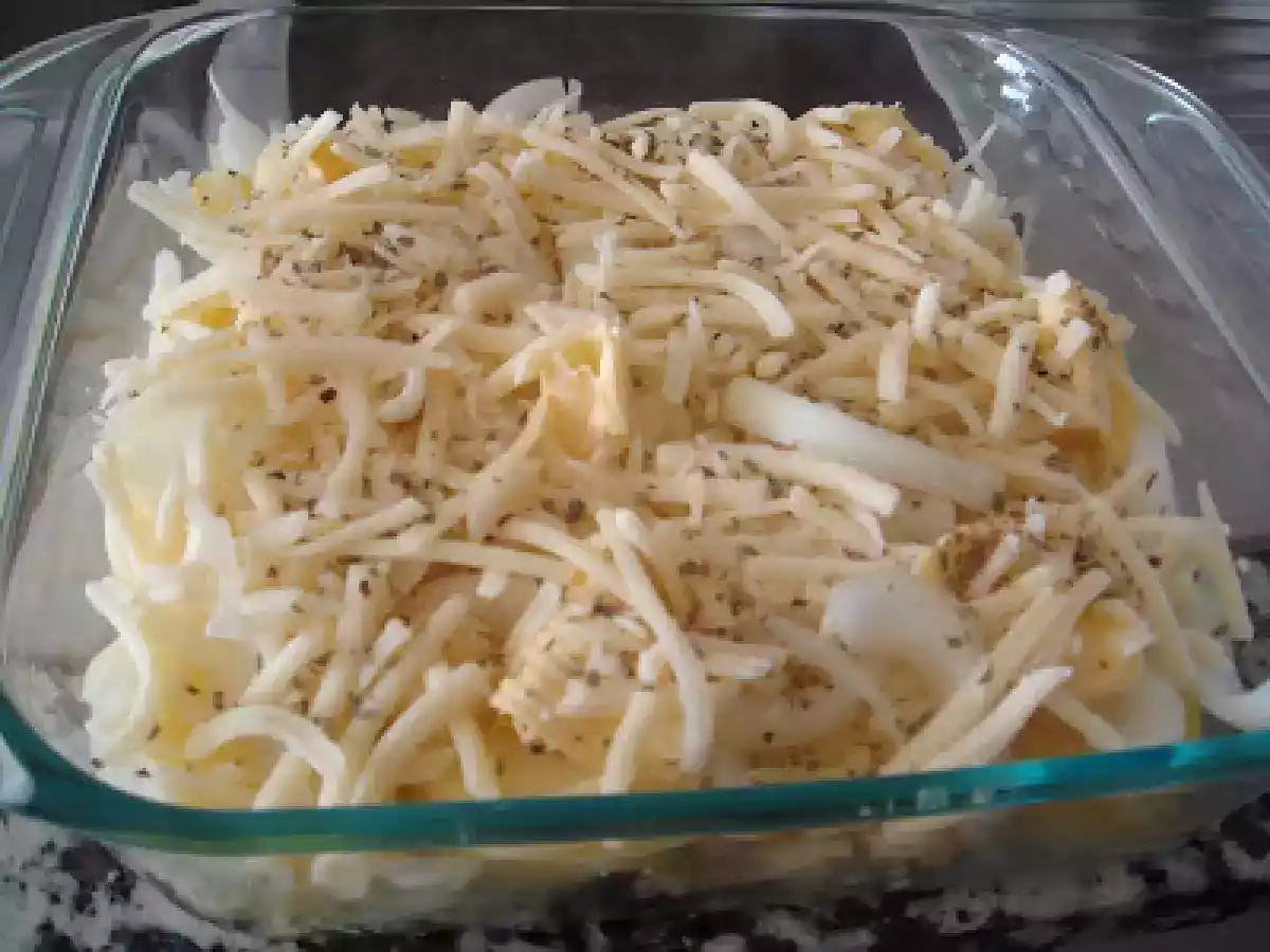 BATATAS GRATINADAS COM CEBOLA - foto 2