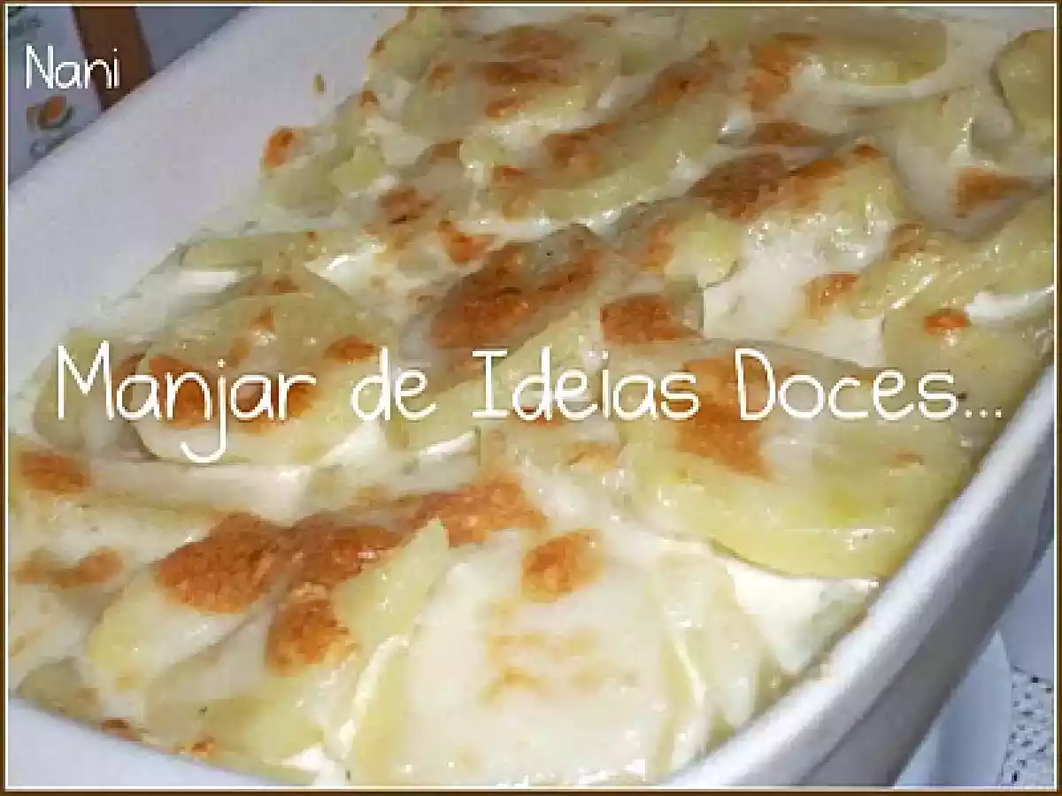 Batatas Gratinadas da Nigella