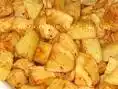 Batatas louras com piripi