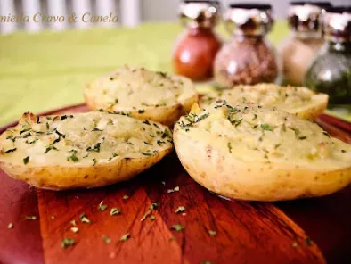 Batatas Recheadas com Gorgonzola