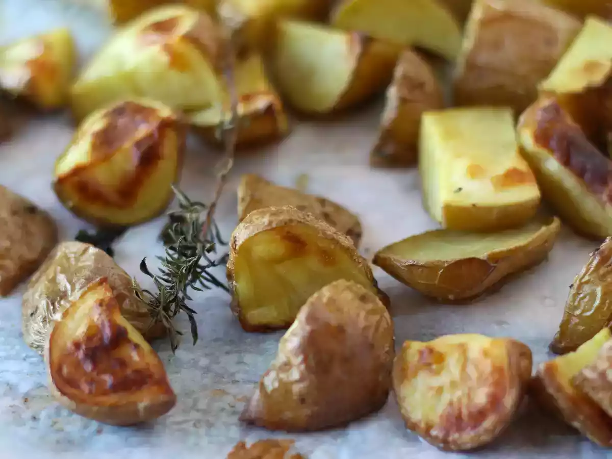Batatas rústicas assadas no forno - foto 2