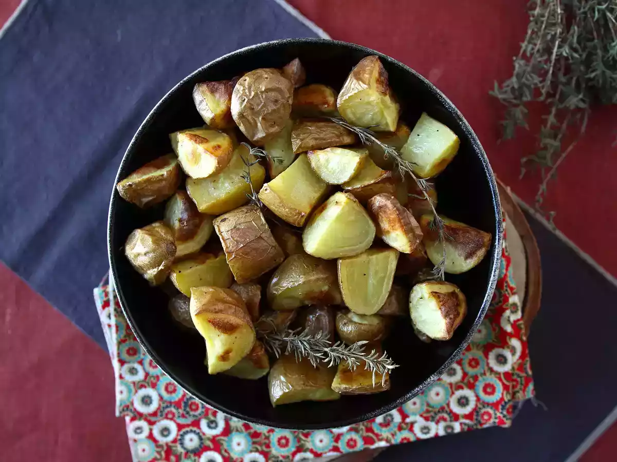 Batatas rústicas assadas no forno - foto 5