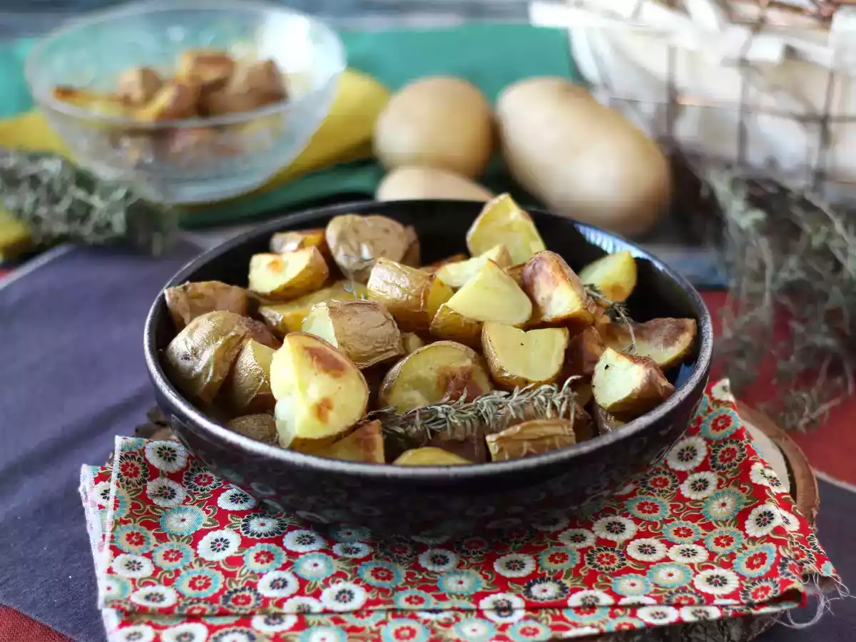 Batatas rústicas assadas no forno - foto 6