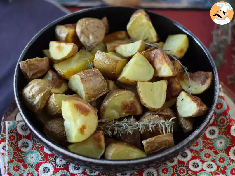 Batatas rústicas assadas no forno, foto 7
