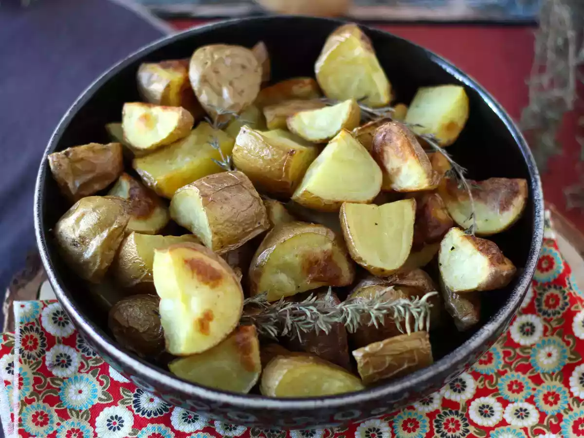 Batatas rústicas assadas no forno - foto 7