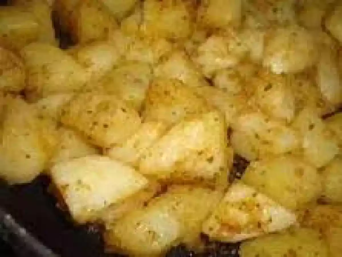 Batatas salteadas com Farinheira