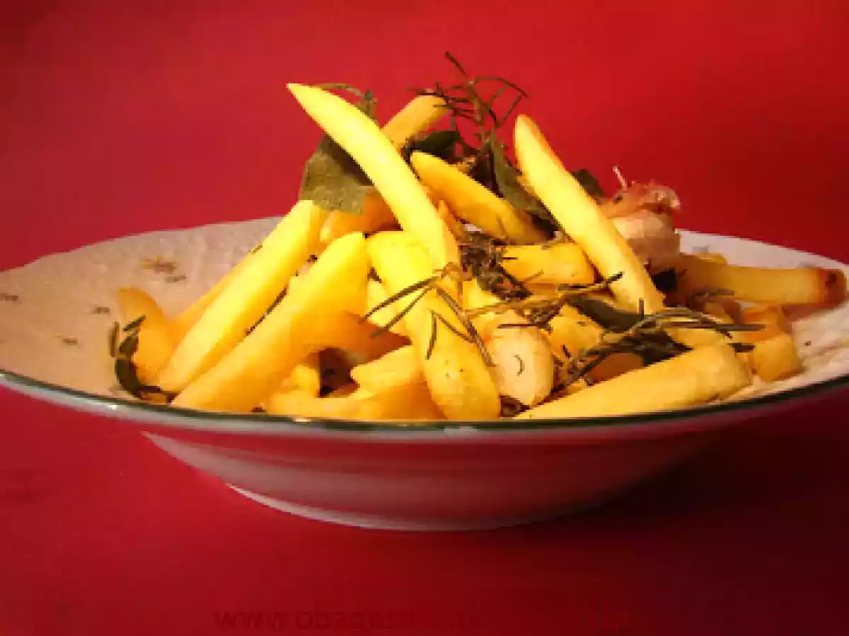 Batatinhas Fritas Toscanas com Ervas!