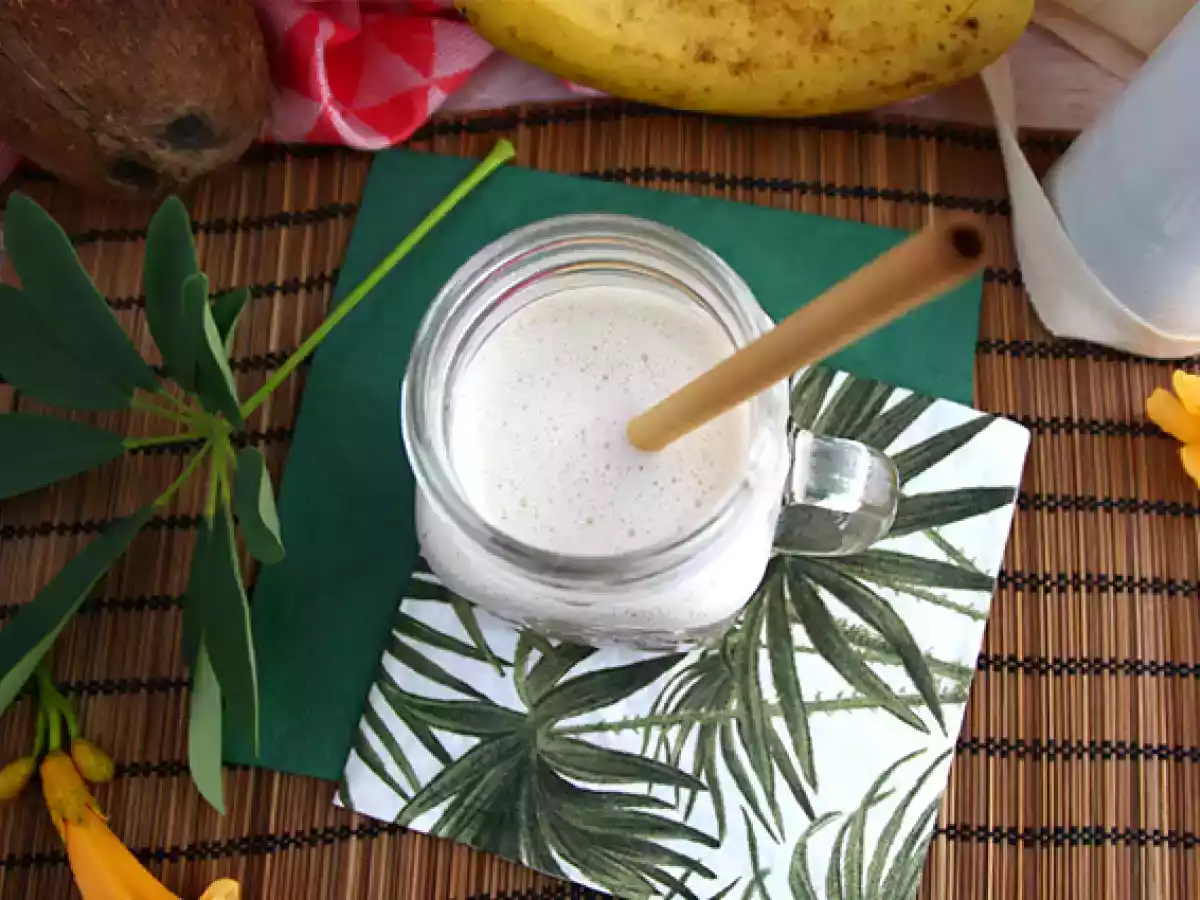Batido de banana (vegan) - foto 3