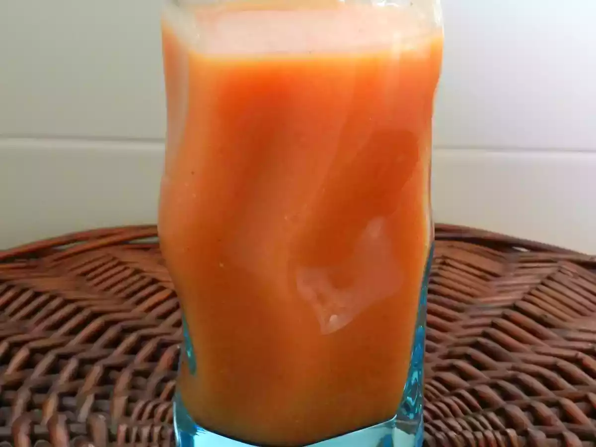 Batido de Laranja, Manga e Morango