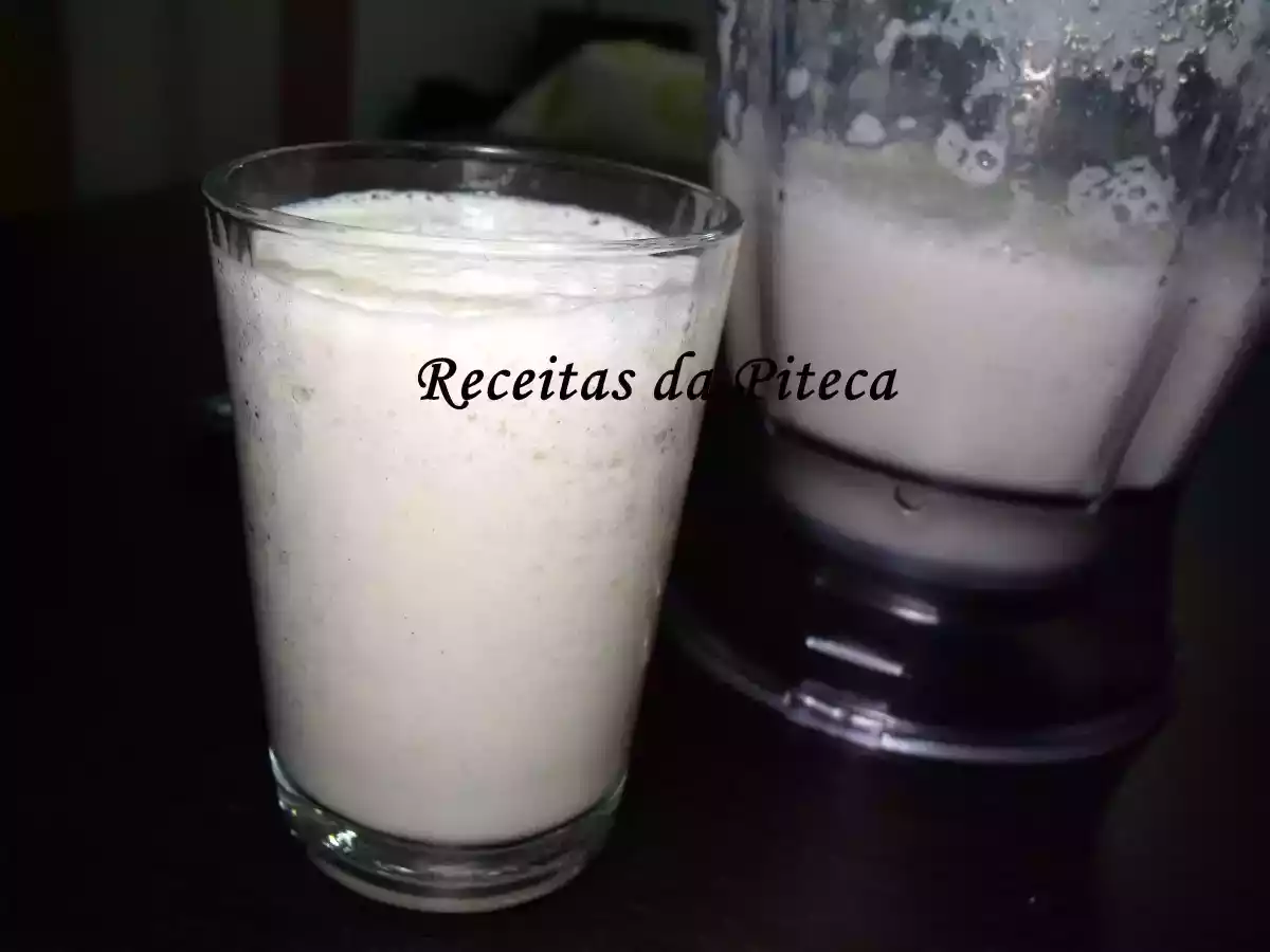 Batido de maçã e pêra