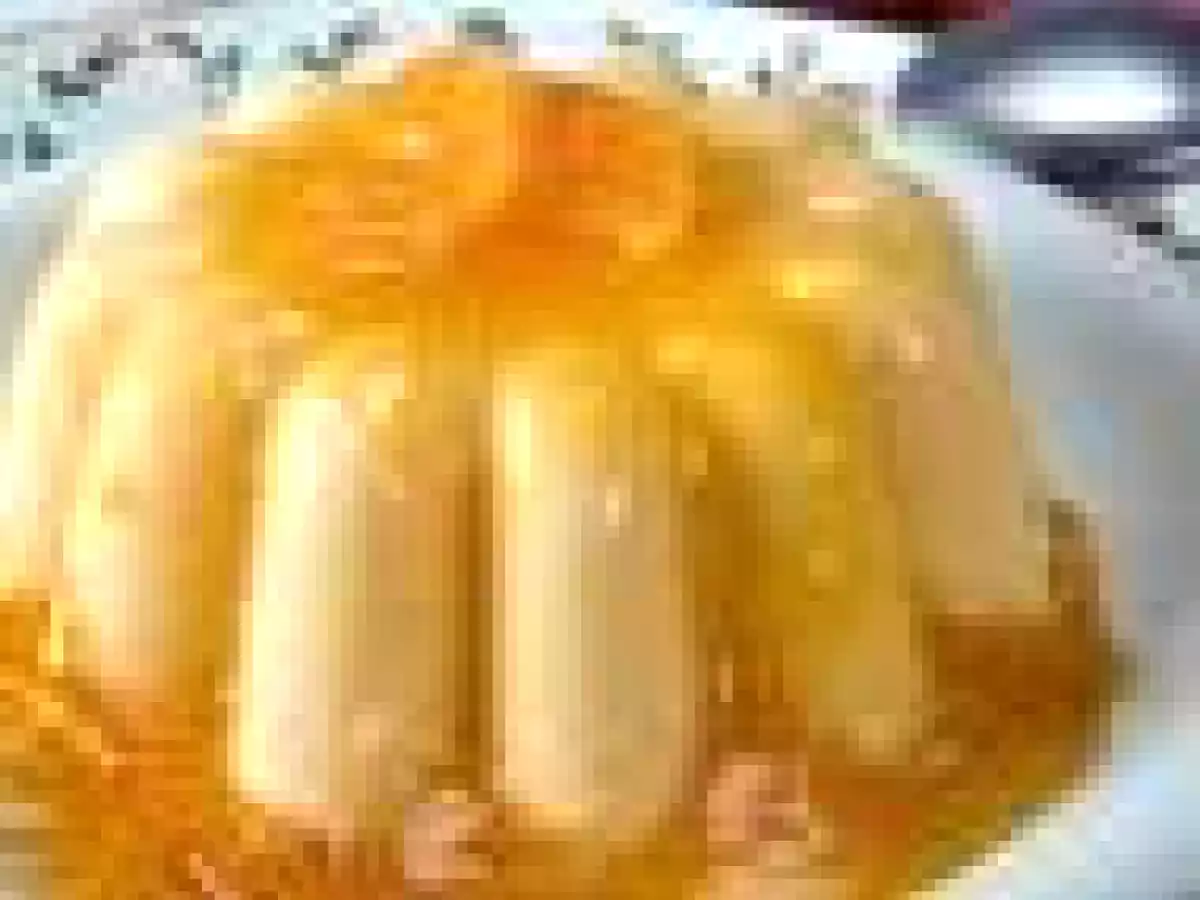 Bavaroise de Laranja e iogurte