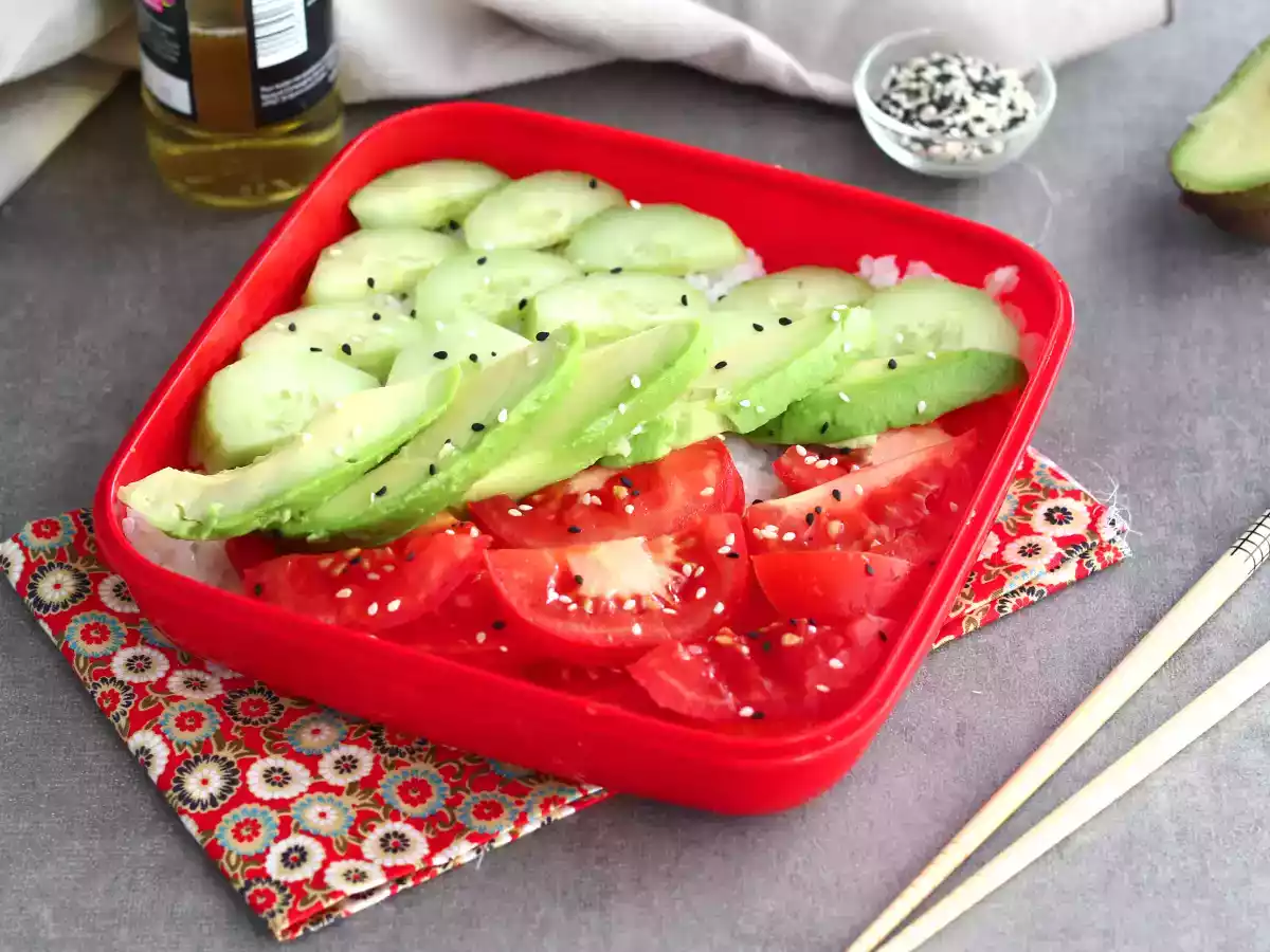 Bento Box (Bento japonês, versão vegano)