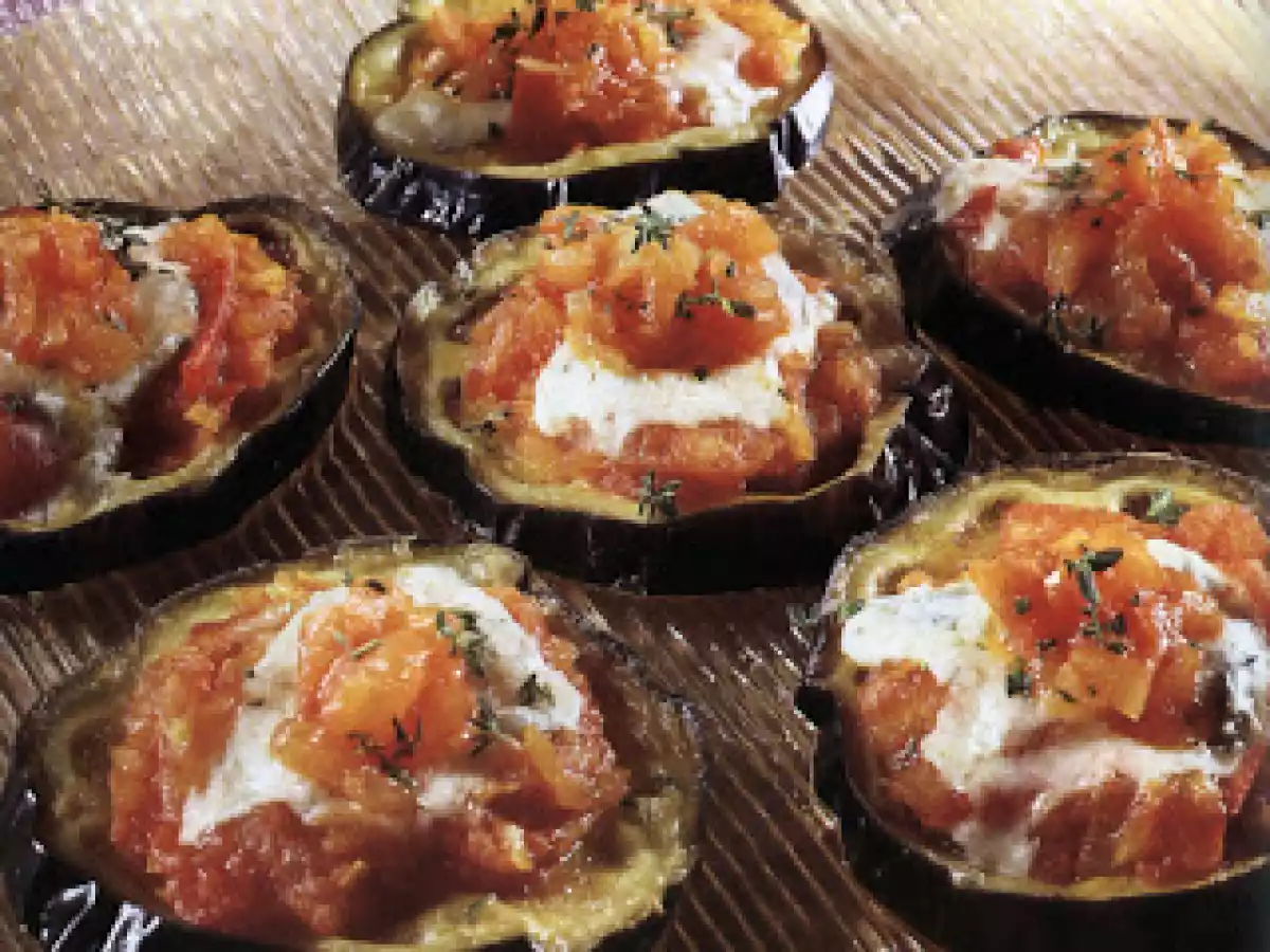 Beringela com Gorgonzola