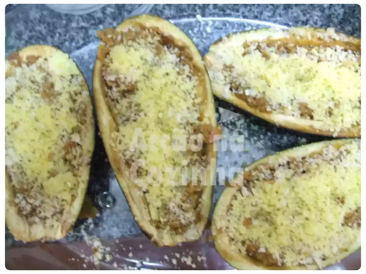 Beringelas recheadas com atum - foto 2