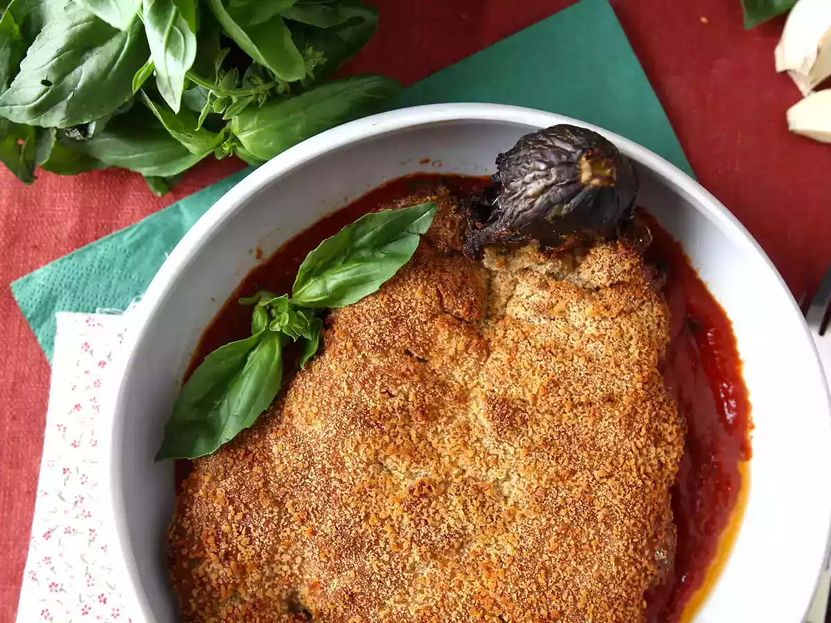 Berinjela empanada à Milanesa, feita na Air Fryer - foto 4