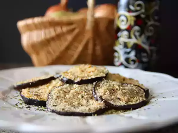 Receita Berinjelas empanadas no forno, mais saudável