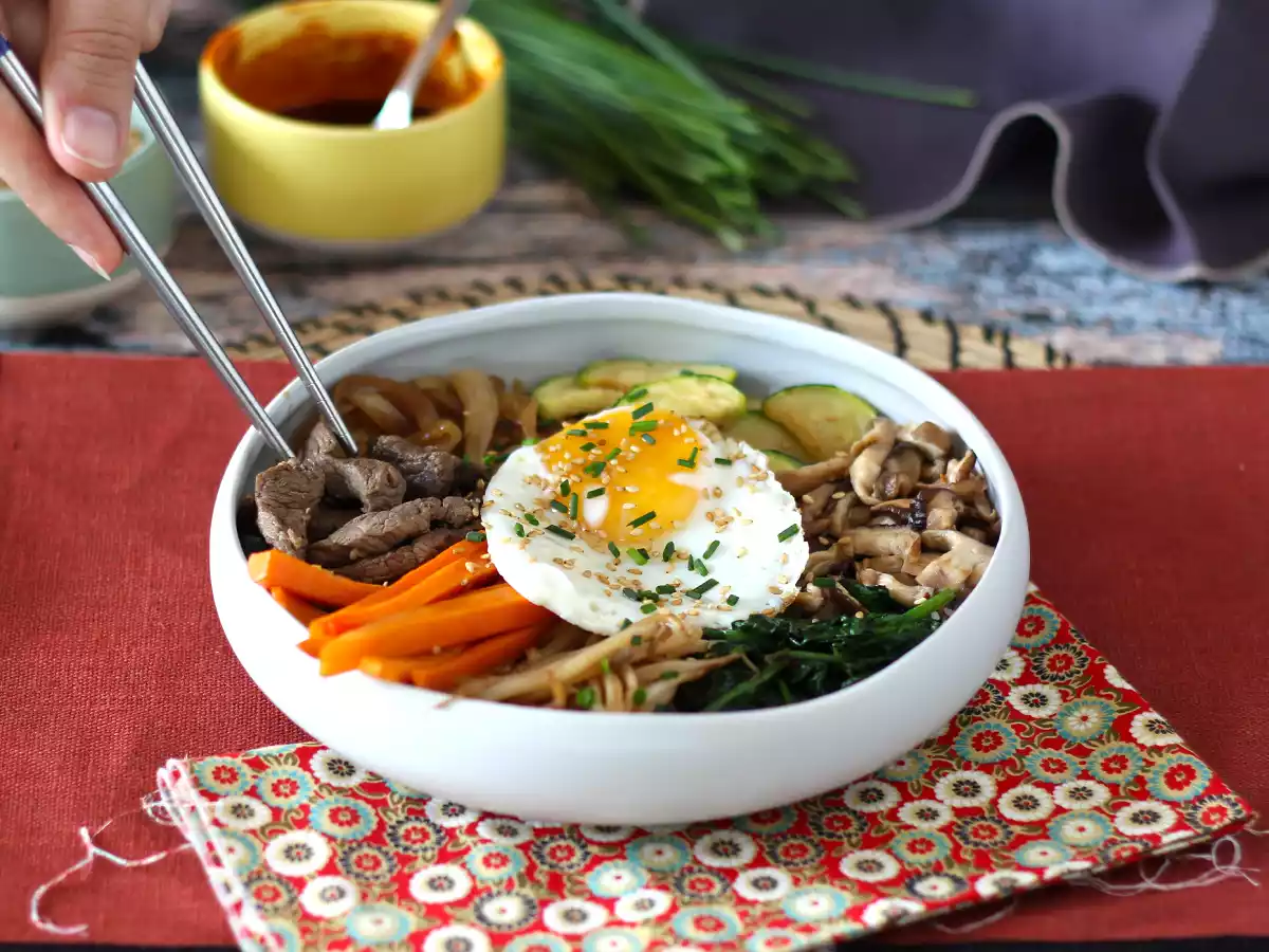 Bibimbap, o tradicional prato coreano! - foto 2