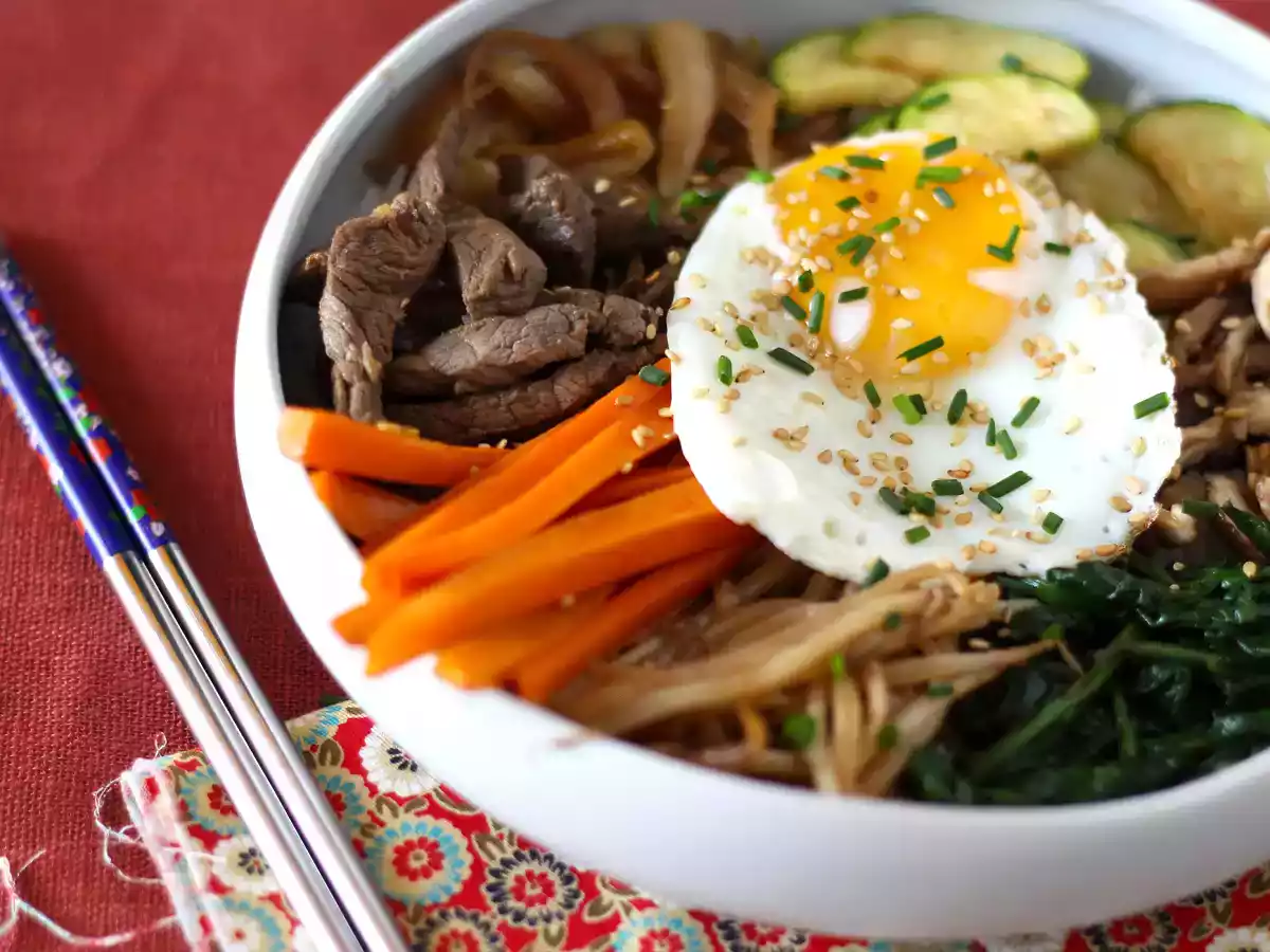 Bibimbap, o tradicional prato coreano! - foto 8