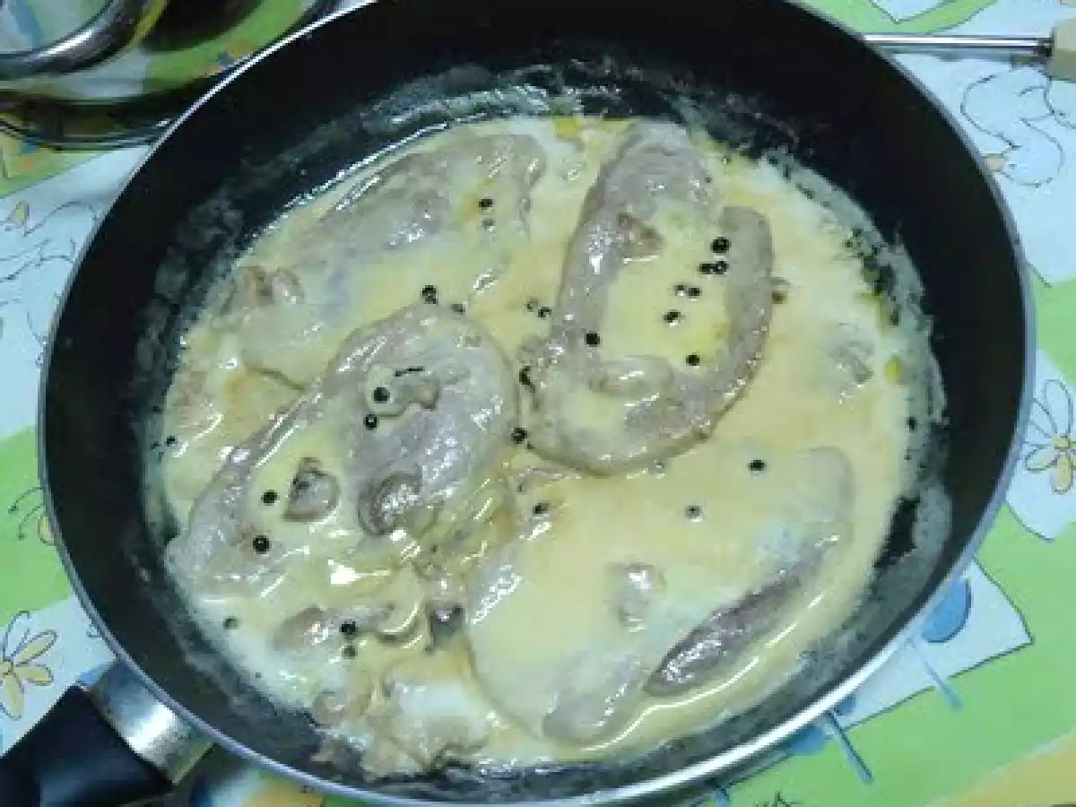 Bifanas com molho de pimenta