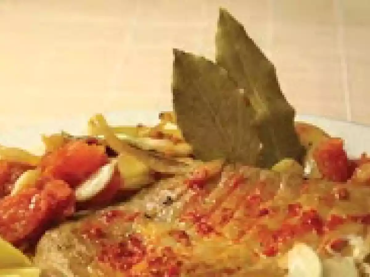 Bife de atum à algarvia